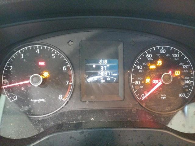 3VW1K7AJ7DM409661 - 2013 VOLKSWAGEN JETTA BASE Կապույտ լուսանկար 9