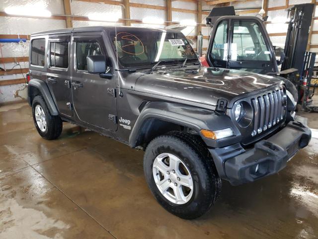 1C4HJXKN0MW659846 - 2021 JEEP WRANGLER U SPORT ნაცრისფერი ფოტო 4