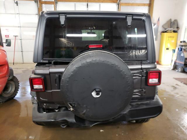 1C4HJXKN0MW659846 - 2021 JEEP WRANGLER U SPORT ნაცრისფერი ფოტო 6