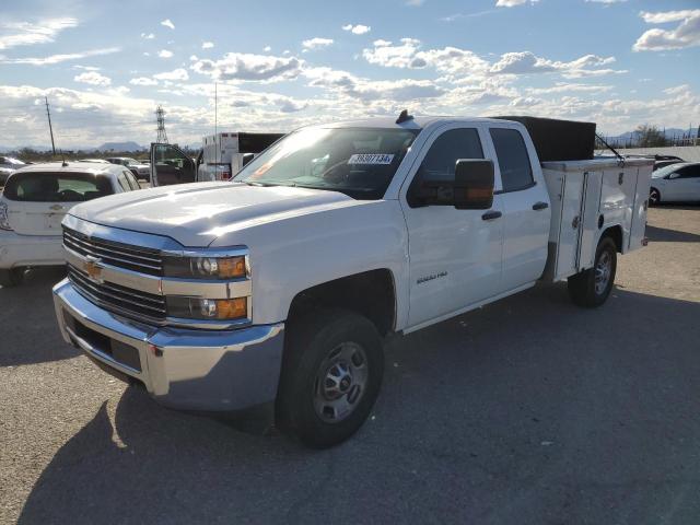 1GB2CUEG1FZ532444 - 2015 CHEVROLET SILVERADO C2500 HEAVY DUTY WHITE photo 1