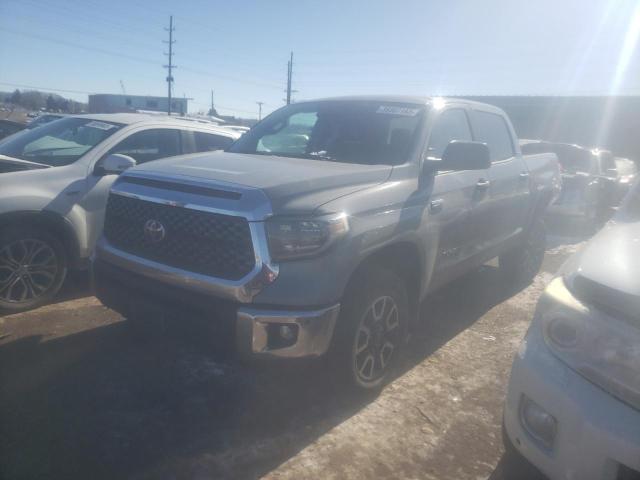 5TFDY5F15MX978174 - 2021 TOYOTA TUNDRA CREWMAX SR5 GRAY photo 1