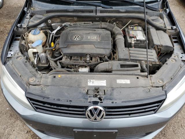 3VWD17AJ2EM362654 - 2014 VOLKSWAGEN JETTA SE CHARCOAL photo 11