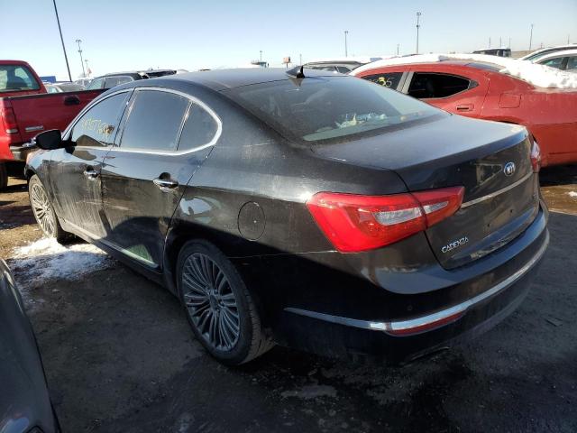 KNALN4D78E5164052 - 2014 KIA CADENZA PR BLACK photo 2