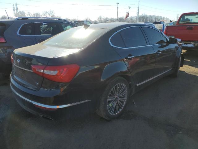 KNALN4D78E5164052 - 2014 KIA CADENZA PR BLACK photo 3