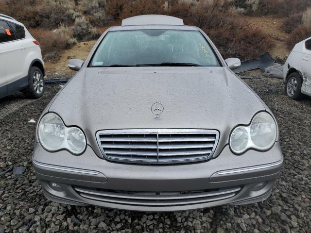 WDBRF92H67F875005 - 2007 MERCEDES-BENZ C 280 4MATIC SILVER photo 5