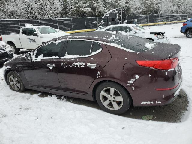 5XXGM4A70EG297735 - 2014 KIA OPTIMA LX BURGUNDY photo 2