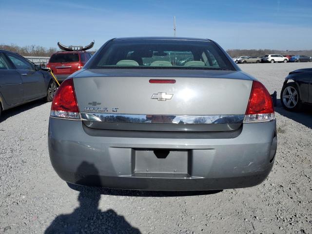 2G1WT58N289135697 - 2008 CHEVROLET IMPALA LT GRAY photo 6