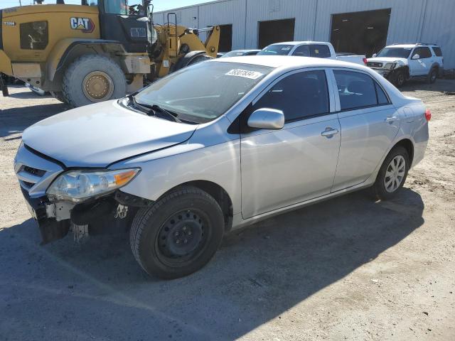 2T1BU4EE7DC002090 - 2013 TOYOTA COROLLA BASE SILVER photo 1