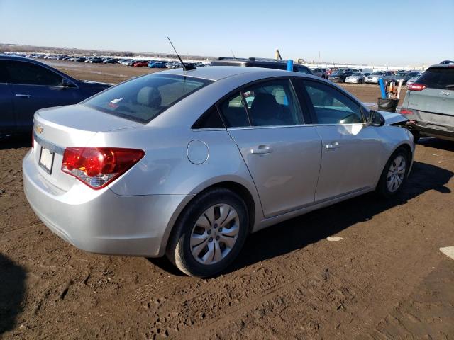 1G1PC5SH8C7174666 - 2012 CHEVROLET CRUZE LS SILVER photo 3