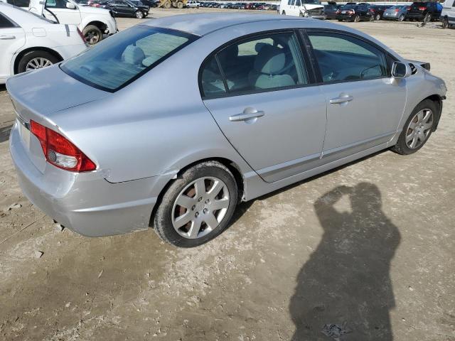 2HGFA1F58AH330015 - 2010 HONDA CIVIC LX SILVER photo 3