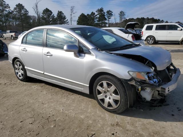 2HGFA1F58AH330015 - 2010 HONDA CIVIC LX SILVER photo 4