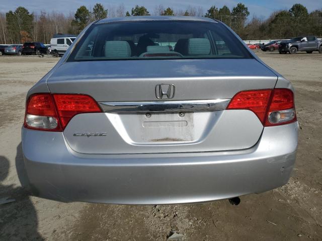 2HGFA1F58AH330015 - 2010 HONDA CIVIC LX SILVER photo 6