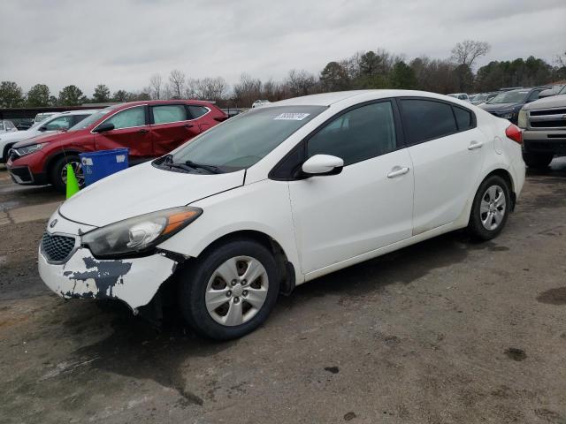 KNAFK4A66G5460644 - 2016 KIA FORTE LX WHITE photo 1