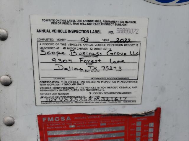 1UYVS25358M321617 - 2008 UTILITY TRAILER Ağ foto 10