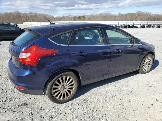 1FAHP3N25CL134277 - 2012 FORD FOCUS TITANIUM BLUE photo 3