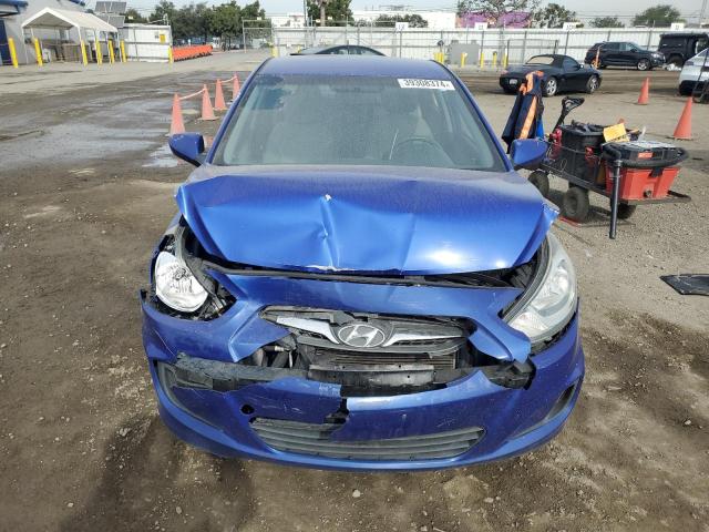 KMHCT4AE8EU611010 - 2014 HYUNDAI ACCENT GLS BLUE photo 5