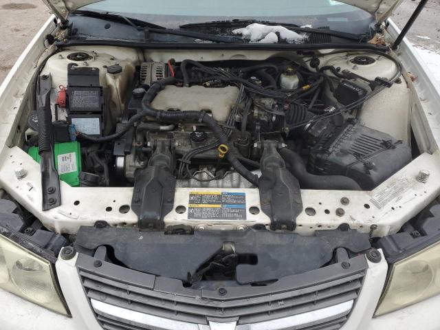 2G1WF52E259283697 - 2005 CHEVROLET IMPALA WHITE photo 11