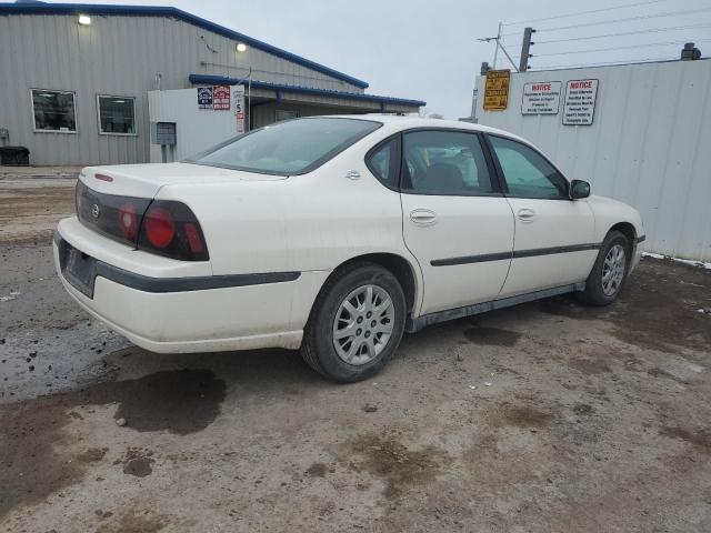 2G1WF52E259283697 - 2005 CHEVROLET IMPALA WHITE photo 3