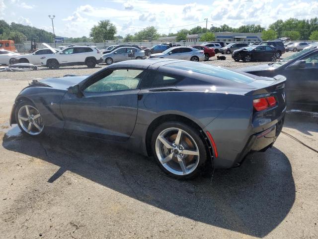 1G1YF2D75E5109190 - 2014 CHEVROLET CORVETTE STINGRAY 3LT GRAY photo 2