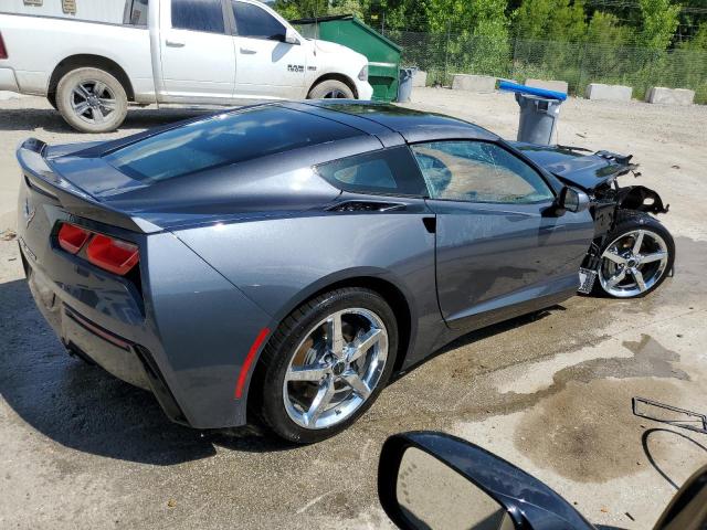 1G1YF2D75E5109190 - 2014 CHEVROLET CORVETTE STINGRAY 3LT GRAY photo 3