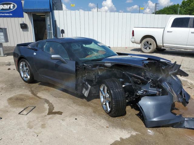 1G1YF2D75E5109190 - 2014 CHEVROLET CORVETTE STINGRAY 3LT GRAY photo 4