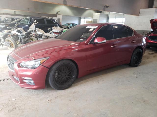 JN1EV7AP5GM304815 - 2016 INFINITI Q50 PREMIUM RED photo 1