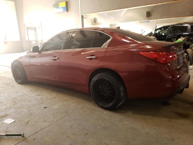 JN1EV7AP5GM304815 - 2016 INFINITI Q50 PREMIUM RED photo 2