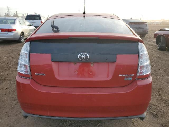 JTDKB20U883460549 - 2008 TOYOTA PRIUS RED photo 6