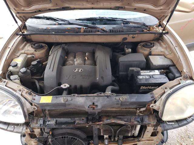 KM8SC13D43U436797 - 2003 HYUNDAI SANTA FE GLS GOLD photo 12