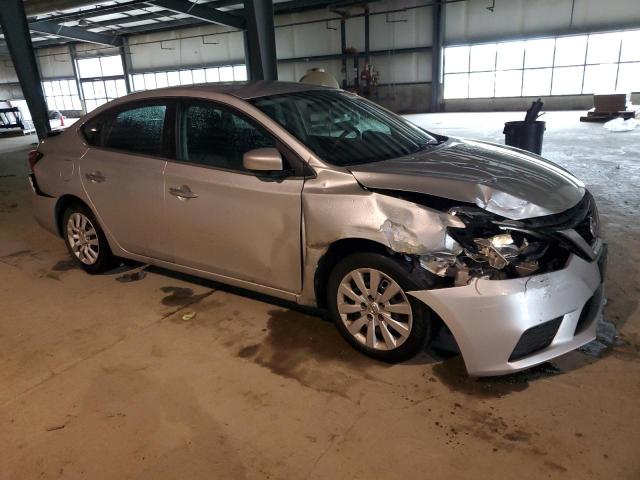 3N1AB7AP9JY333780 - 2018 NISSAN SENTRA S SILVER photo 4