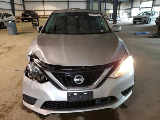 3N1AB7AP9JY333780 - 2018 NISSAN SENTRA S SILVER photo 5