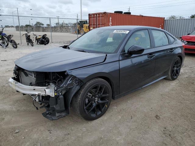 2HGFE2F50PH564832 - 2023 HONDA CIVIC SPORT GRAY photo 1