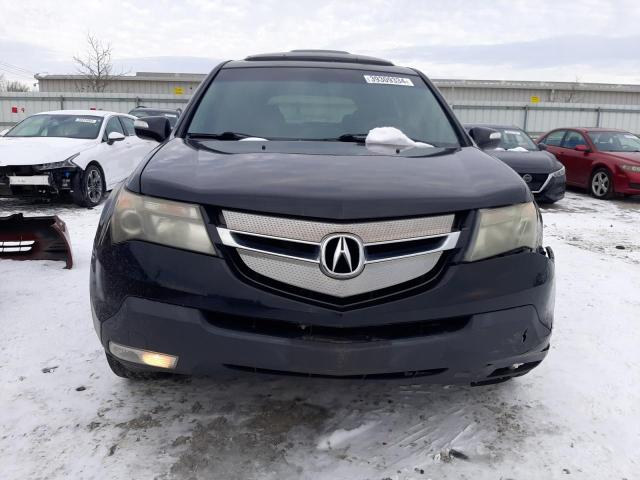 2HNYD28619H519637 - 2009 ACURA MDX TECHNOLOGY BLACK photo 5