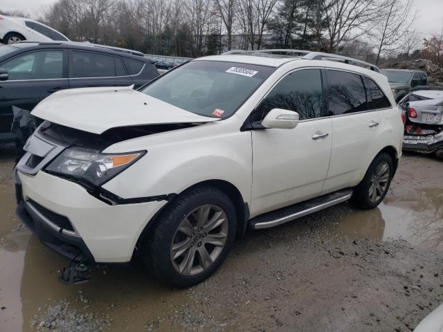 2HNYD2H68DH519840 - 2013 ACURA MDX ADVANCE WHITE photo 1