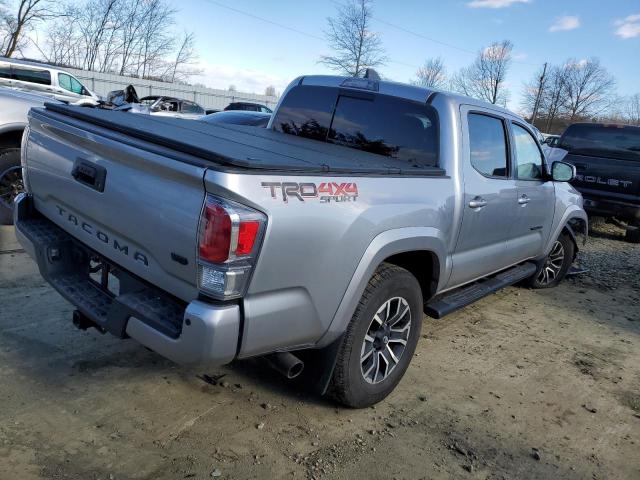 3TYCZ5AN7MT028914 - 2021 TOYOTA TACOMA DOUBLE CAB 银色 照片 3
