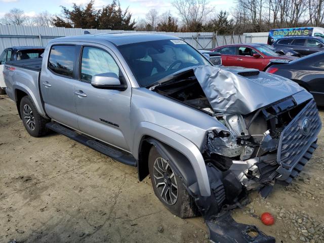 3TYCZ5AN7MT028914 - 2021 TOYOTA TACOMA DOUBLE CAB 银色 照片 4