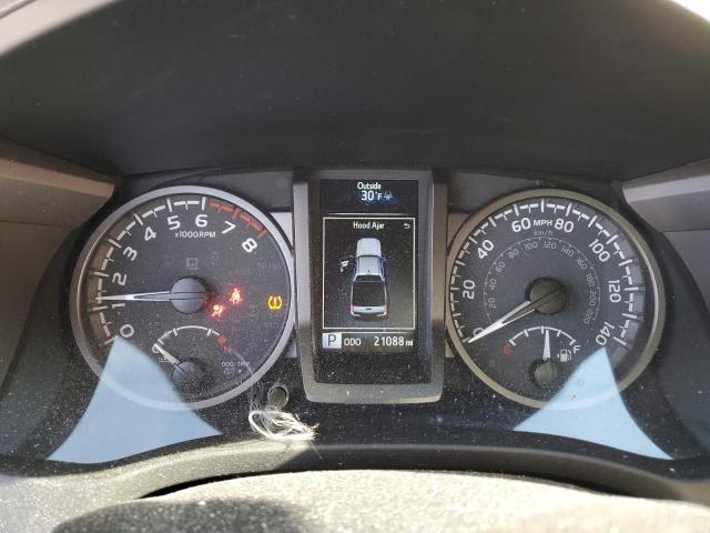 3TYCZ5AN7MT028914 - 2021 TOYOTA TACOMA DOUBLE CAB 银色 照片 9