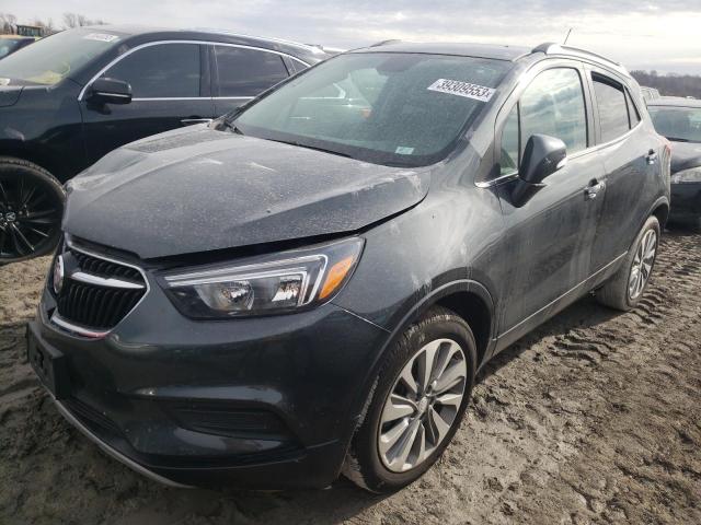 KL4CJASB9JB637483 - 2018 BUICK ENCORE PREFERRED GRAY photo 1