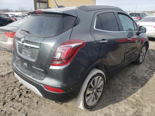 KL4CJASB9JB637483 - 2018 BUICK ENCORE PREFERRED Сұр фото 3