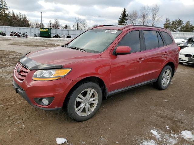 5NMSGDAG7AH347852 - 2010 HYUNDAI SANTA FE GLS RED photo 1