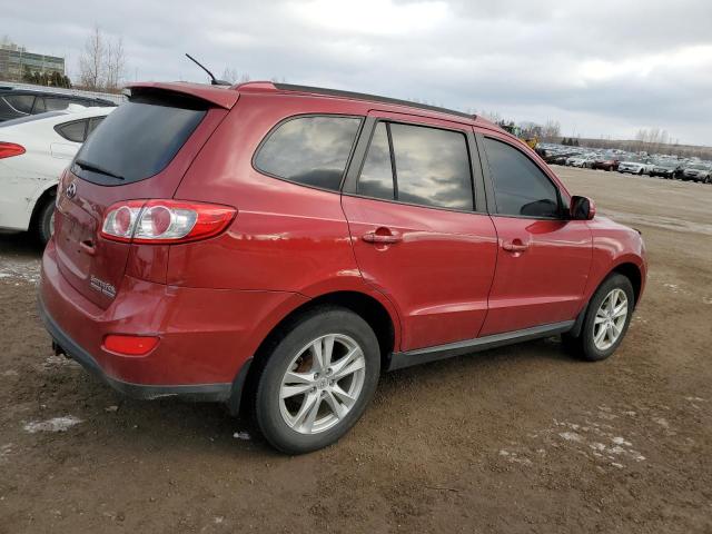 5NMSGDAG7AH347852 - 2010 HYUNDAI SANTA FE GLS RED photo 3