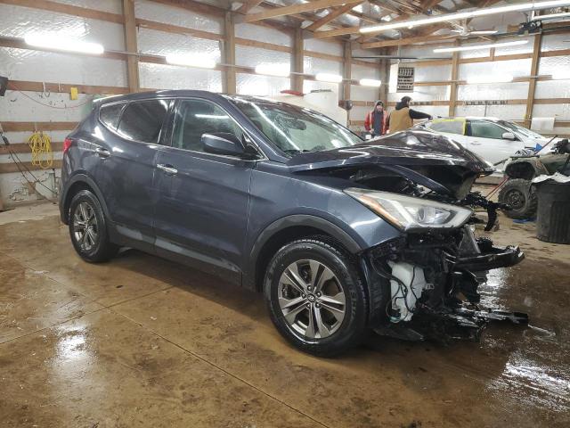 5XYZU3LB9DG082059 - 2013 HYUNDAI SANTA FE S BLUE photo 4