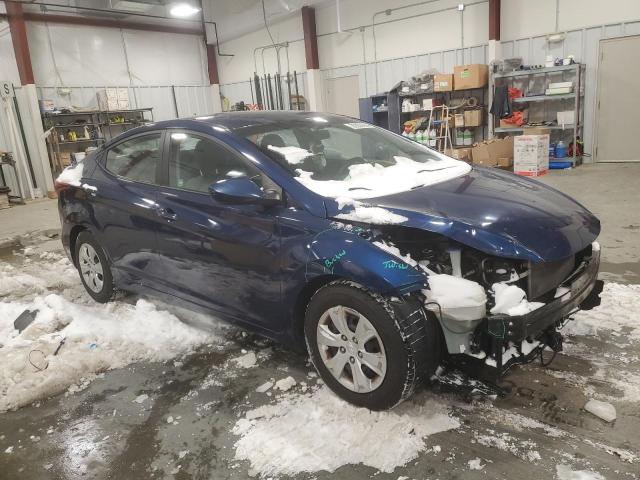 5NPDH4AE2GH663367 - 2016 HYUNDAI ELANTRA SE BLUE photo 4