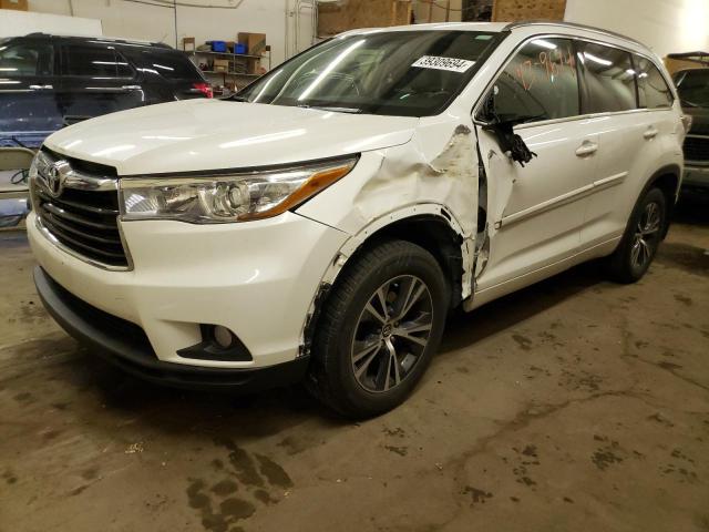 2016 TOYOTA HIGHLANDER XLE, 