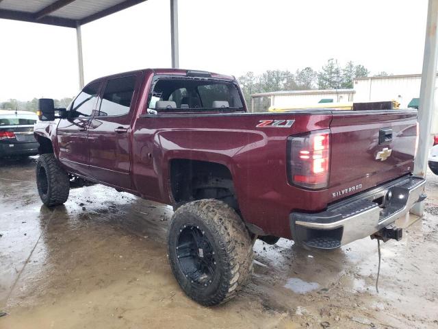 1GC1KVEG2GF280691 - 2016 CHEVROLET SILVERADO K2500 HEAVY DUTY LT BURGUNDY photo 2