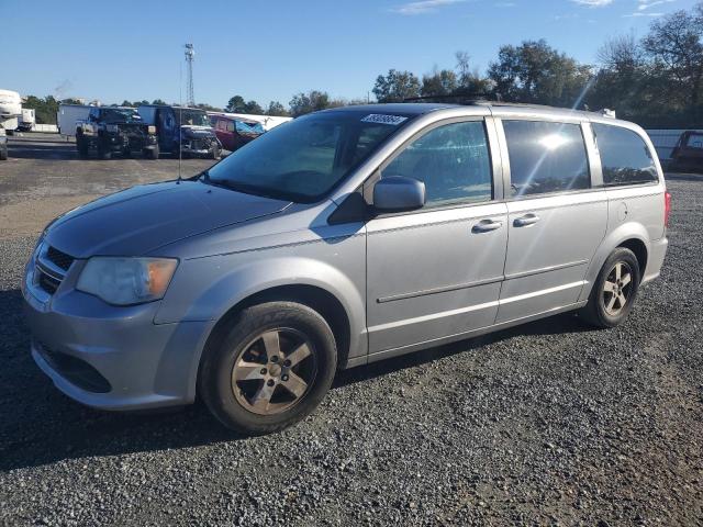 2C4RDGCG7DR581683 - 2013 DODGE GRAND CARA SXT SILVER photo 1