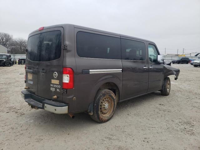 5BZAF0AA3GN855329 - 2016 NISSAN NV 3500 S BROWN photo 3