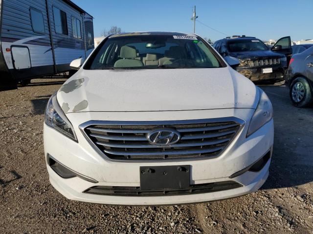 5NPE24AF7GH361426 - 2016 HYUNDAI SONATA SE WHITE photo 5