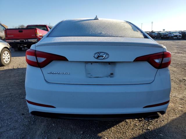 5NPE24AF7GH361426 - 2016 HYUNDAI SONATA SE WHITE photo 6