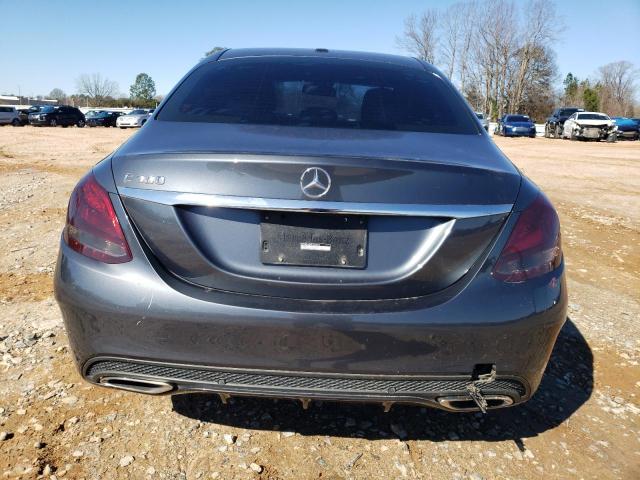 55SWF4JB5FU076810 - 2015 MERCEDES-BENZ C 300 GRAY photo 6